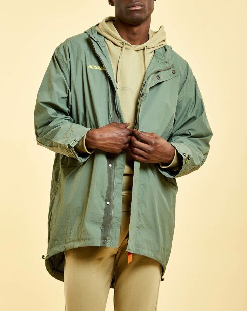 Giacca mista verde Gabriel