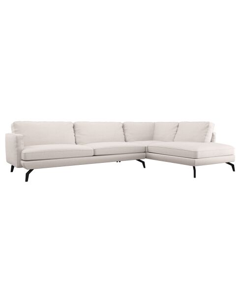 Unic Trame Stoffsofa, breit, rechtwinklig, 300 x 202 x 83 cm, beige