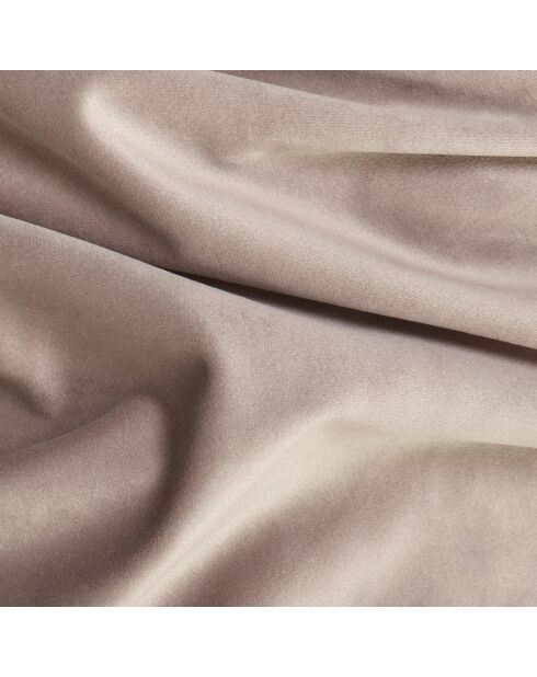 Beiges 4-Sitzer-Samtsofa Jakob - 219x85x77 cm