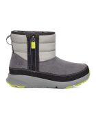 Boots fourrées en Velours de Cuir Truckee Weather grises