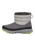 Boots fourrées en Velours de Cuir Truckee Weather grises