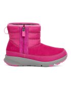 Boots fourrées en Velours de Cuir Truckee Weather roses