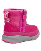 Boots fourrées en Velours de Cuir Truckee Weather roses