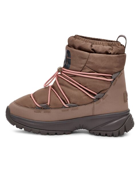 Boots imperméable Yose Puffer Mid marron