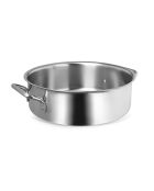 Rondeau Horeca induction gris  - D. 34x12 cm