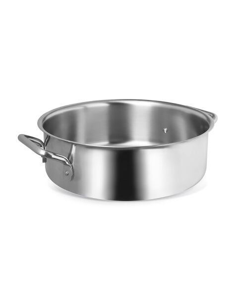 Rondeau Horeca induction gris  - D. 34x12 cm