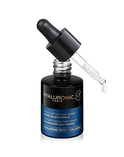 Sérum nuit anti-âge global enrichi au Pro-rétinol - 30 ml