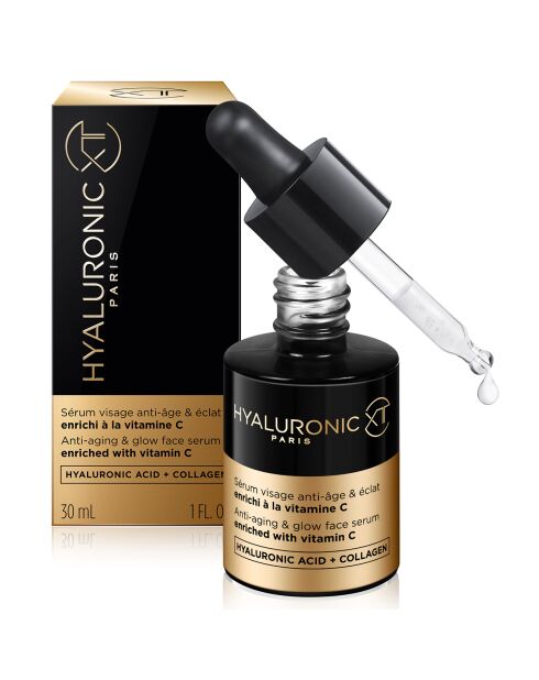 Gezichtsserum tegen veroudering en uitstraling verrijkt met vitamine C - 30 ml