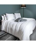 Couette temperée anti punaises de lit blanche