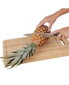 Coupe ananas en inox grise - D. 10x23.5 cm