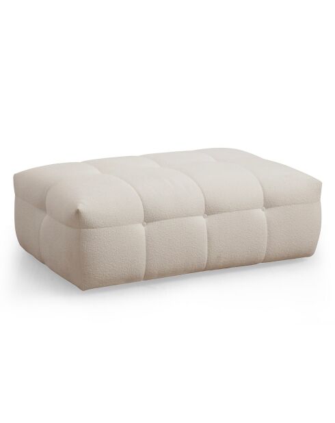 Pouf Cady beige - 120x80x42 cm