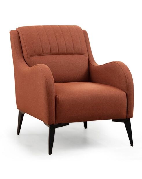 Fauteuil Kenzo rouge - 70x90x88 cm