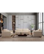 Fauteuil Lily beige - 98x97x73 cm