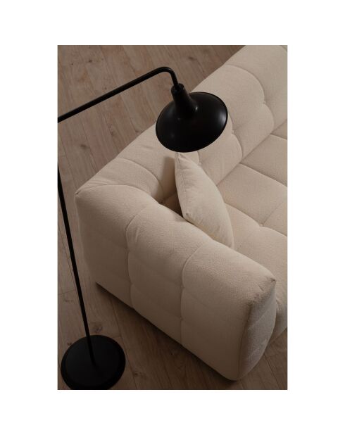 Canapé d'angle droit Cady beige - 300x150x72 cm