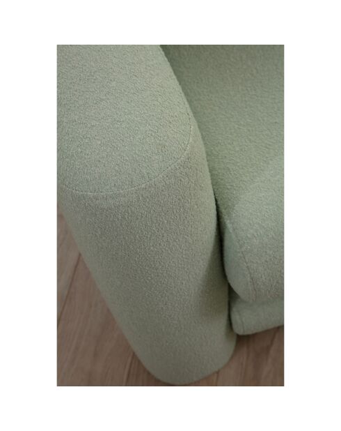 Canapé d'angle droit Lily vert - 290x165x73 cm