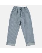 Pantalon Rayé denim