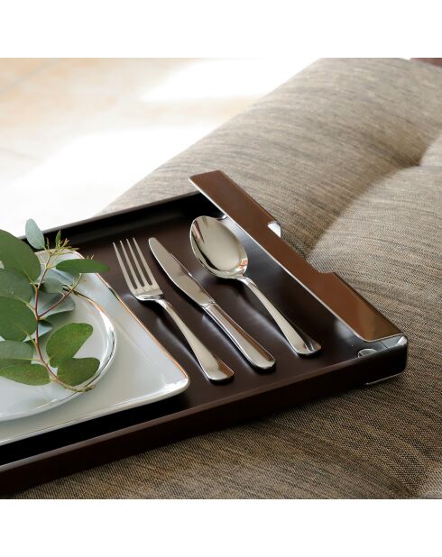 Couverts de service Clipper gris - 2 Pièces