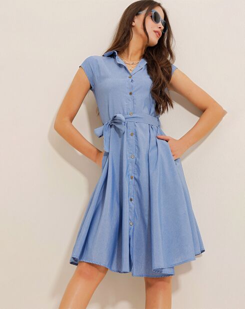 Robe Lucie bleue