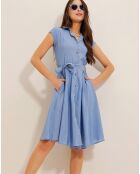 Robe Lucie bleue