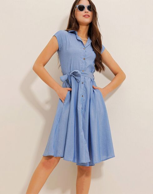 Robe Lucie bleue