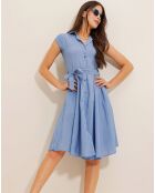 Robe Lucie bleue