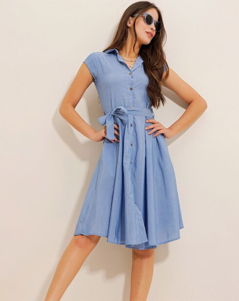 Robe Lucie bleue