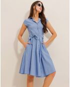 Robe Lucie bleue