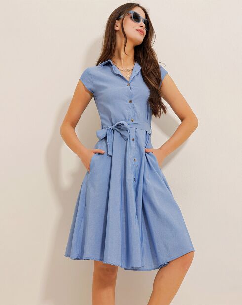 Robe Lucie bleue