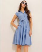 Robe Lucie bleue