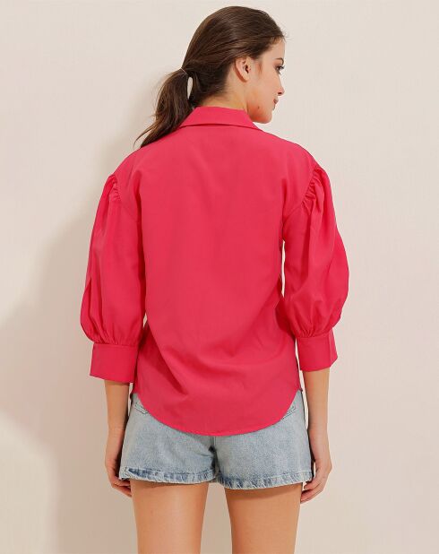 Chemise Melis fuchsia