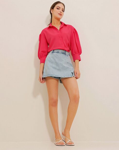 Chemise Melis fuchsia