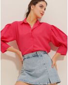 Chemise Melis fuchsia