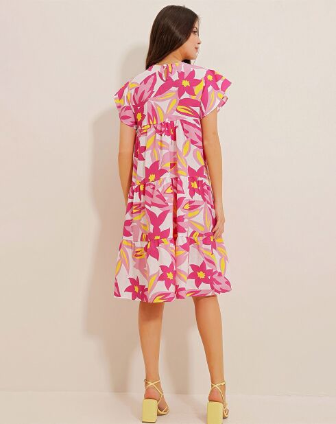 Robe Anna fuchsia