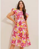 Robe Anna fuchsia