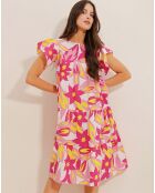 Robe Anna fuchsia
