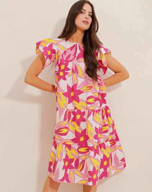 Robe Anna fuchsia
