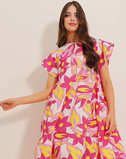 Robe Anna fuchsia