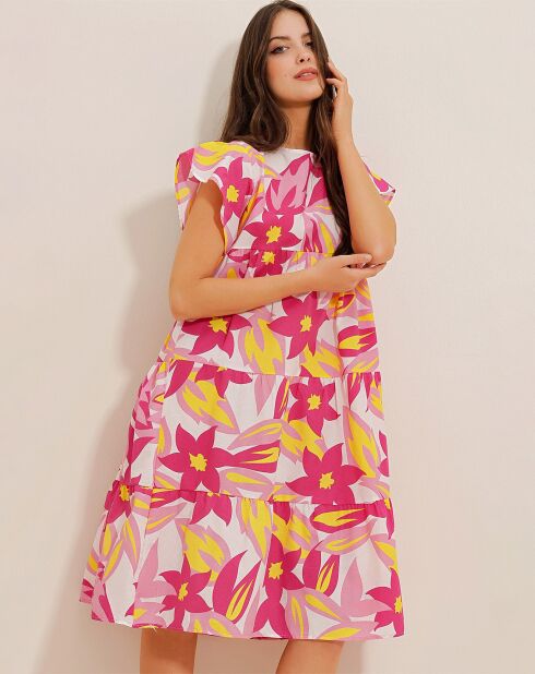 Robe Anna fuchsia