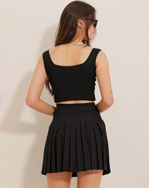 Crop Top Lena noir