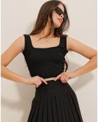 Crop Top Lena noir