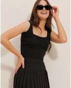 Crop Top Lena noir