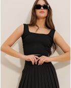 Crop Top Lena noir