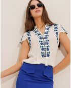 Blouse Camille écrue