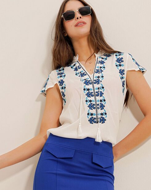 Blouse Camille écrue