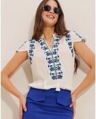 Blouse Camille écrue
