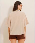 Chemise Olivia beige