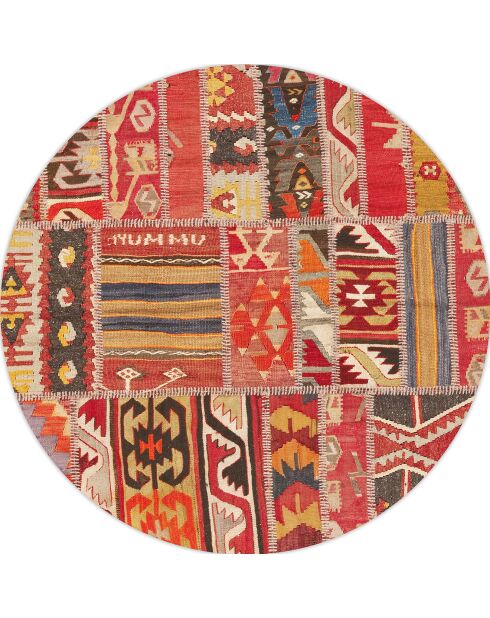 Tapis extérieur/intérieur Timicua multicolore - D.100 cm