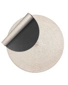 Tapis extérieur/intérieur Bangkok 1 beige - D.100 cm