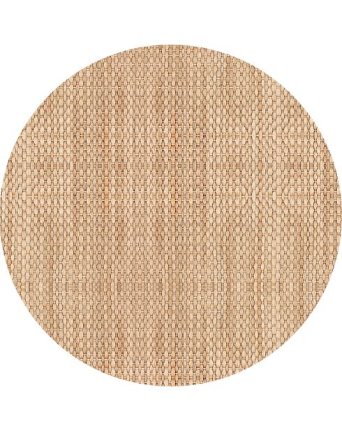 Tapis extérieur/intérieur Alexandría beige - D.100 cm