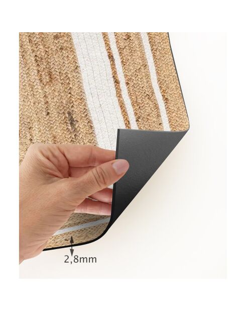 Tappeto per esterni/interni Carthago beige - 100x160 cm